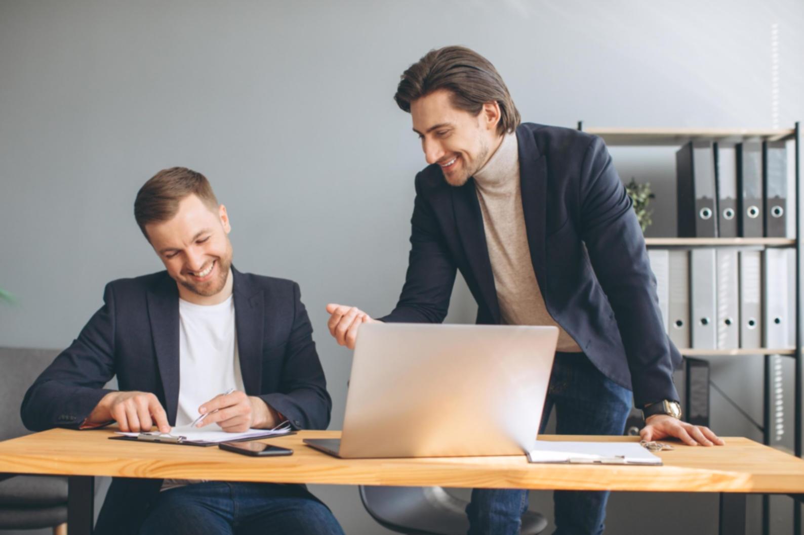 Financial planning session with practical documents and calculators