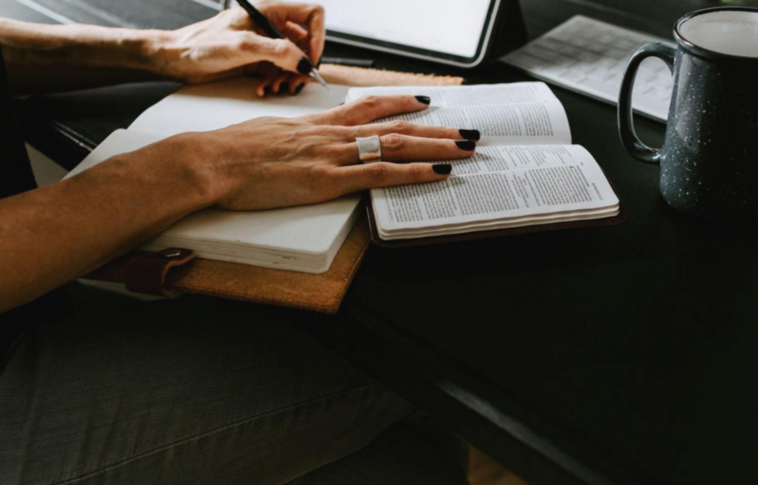 Accountability partnership meeting reviewing financial progress and tracking methods